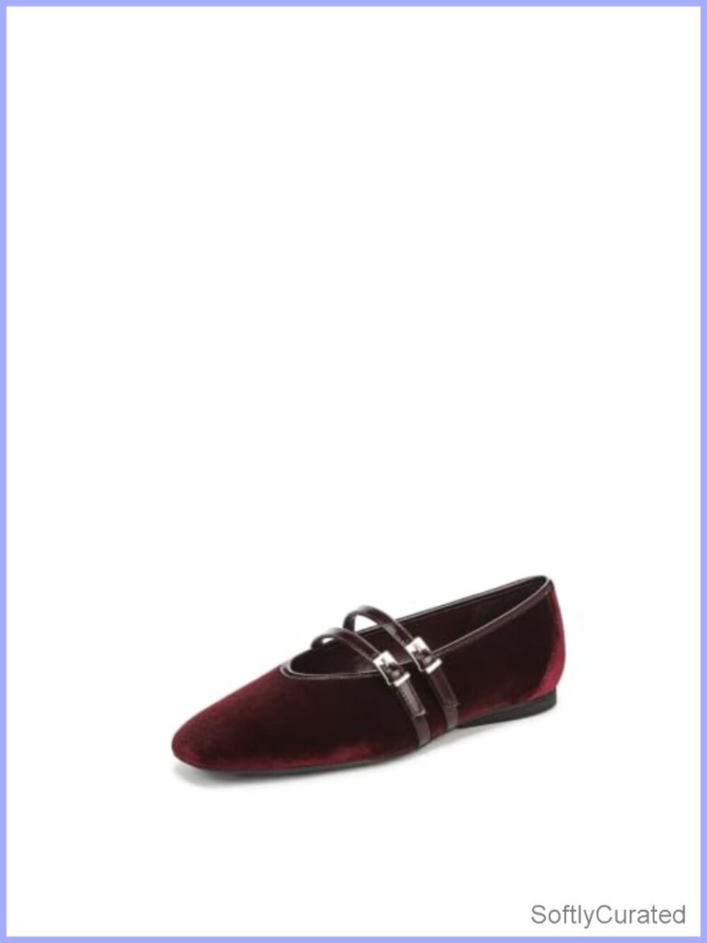 Naturalizer Crista Mary Jane Flats Square Toe Buckle Comfort Women's